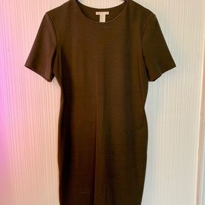 H&M Olive Green Midi Dress